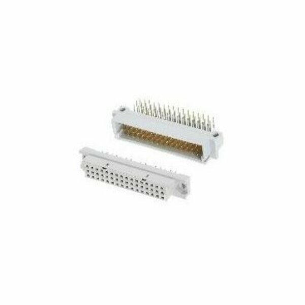 Fci Board Euro Connector, 48 Contact(S), 3 Row(S), Male, Right Angle, Solder Terminal 86093487313755E1LF